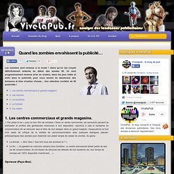 les zombies dans la publicité en 50 exemples